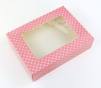 Cookie Boxes / Sweet Boxes / Graze Boxes / Buffet Boxes With Window (No Inserts)