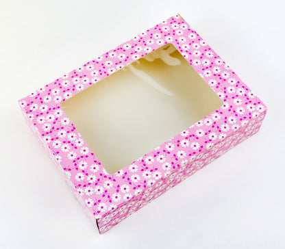 Cookie Boxes / Sweet Boxes / Graze Boxes / Buffet Boxes With Window (No Inserts)