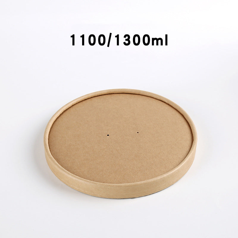 Heavy Duty White & Brown Paper Soup Container 500ml / 750ml / 1000ml / 1300ml