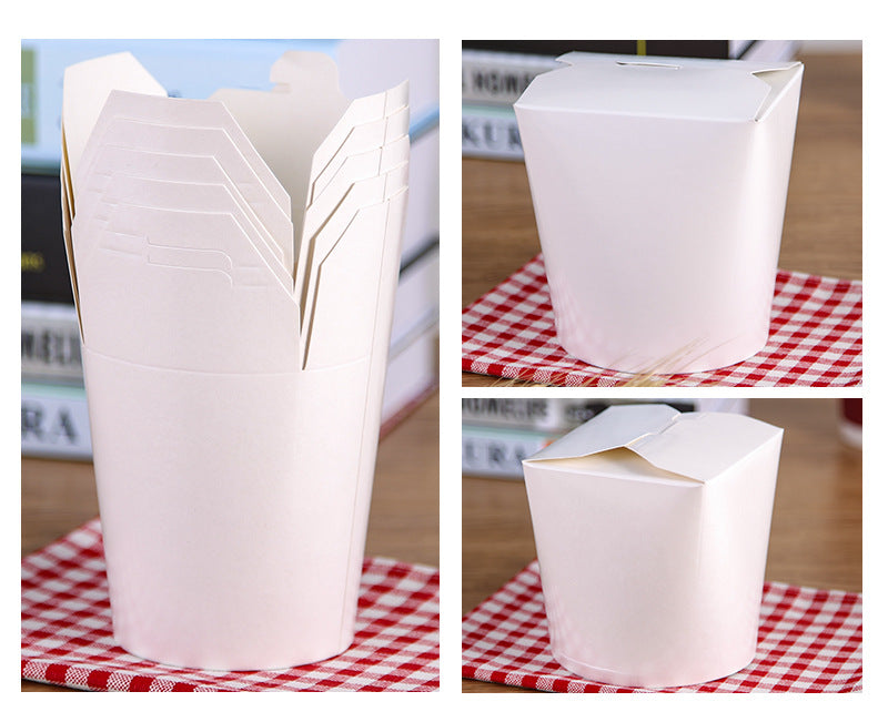 26oz White Noodle Boxes