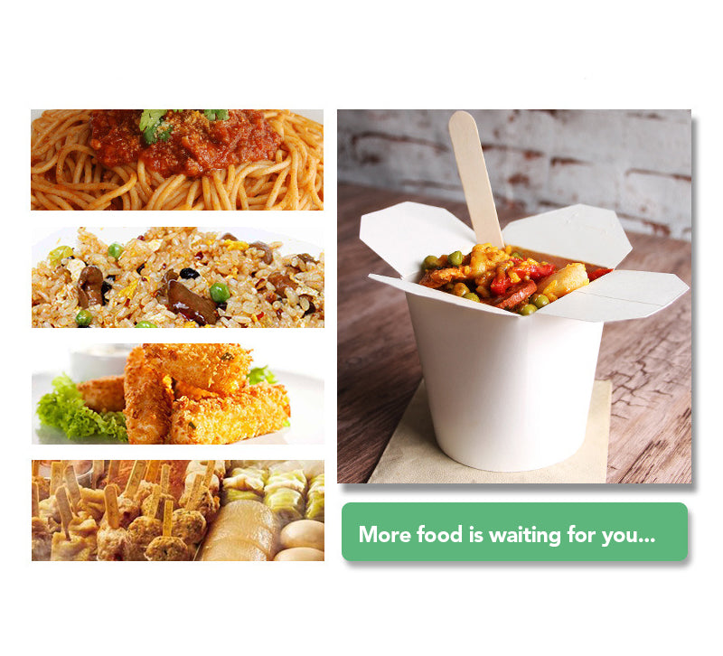 26oz White Noodle Boxes