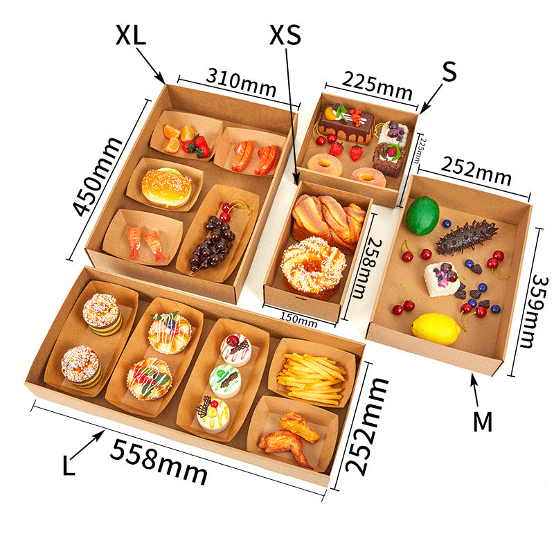 Medium - Corrugated Bakery Boxes