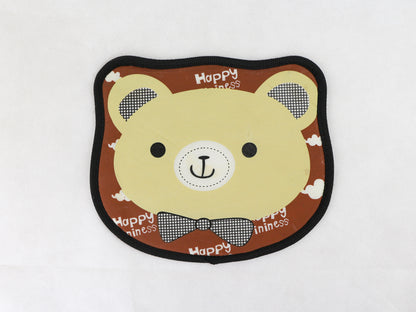 Portable mouse pad with clip head