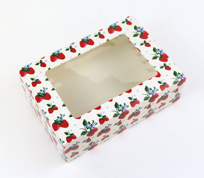 Cookie Boxes / Sweet Boxes / Graze Boxes / Buffet Boxes With Window (No Inserts)