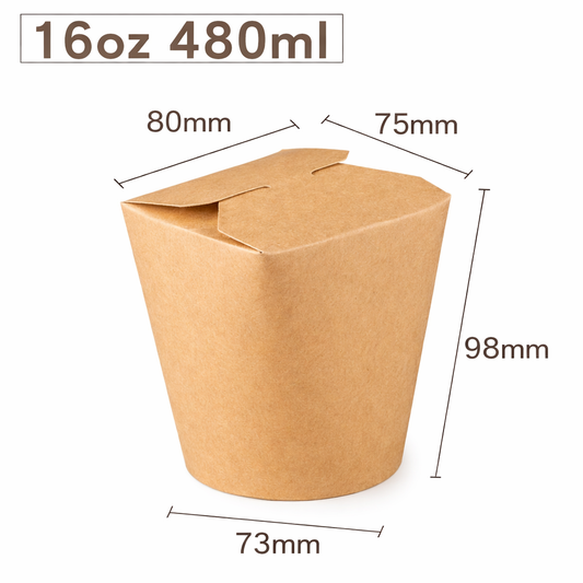 16oz Kraft Noodle Boxes