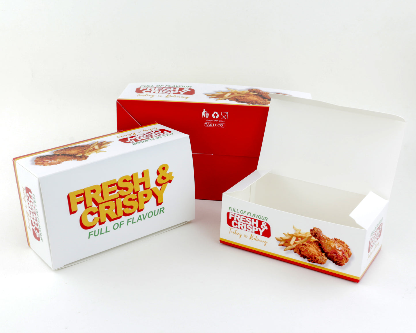 Fried Chicken Boxes 3 Sizes