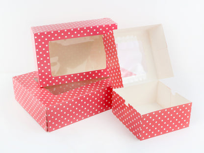 Cookie Boxes / Sweet Boxes / Graze Boxes / Buffet Boxes With Window (No Inserts)