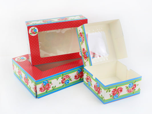 The Bouquet Cookie Box With Window
