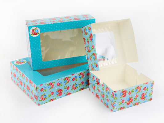 The Bouquet Cookie Box With Window