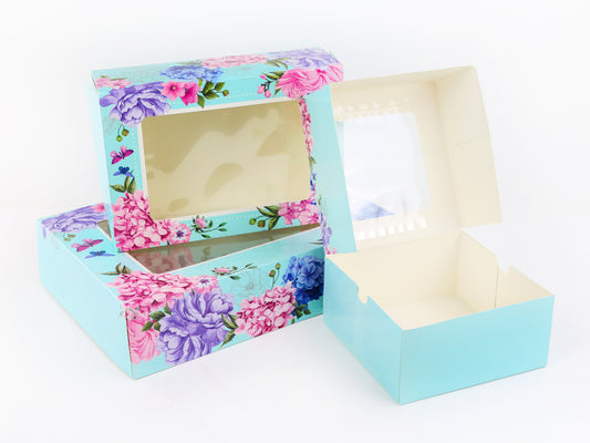 The Bouquet Cookie Box With Window
