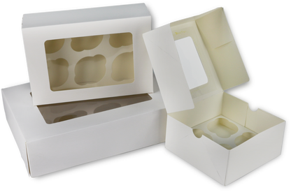 4 / 6 / 12 Holes Cupcake Boxes